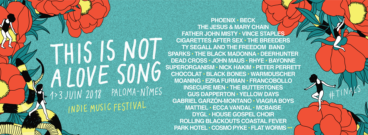 Découvrez la programmation du festival This Is Not A Love Song