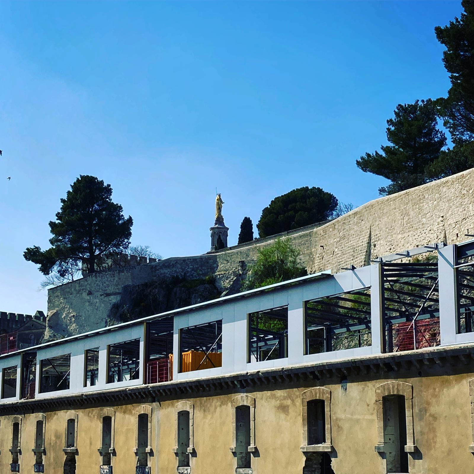 L'ancienne prison St-Anne à Avignon, futur lieu de vie dynamique et lumineux