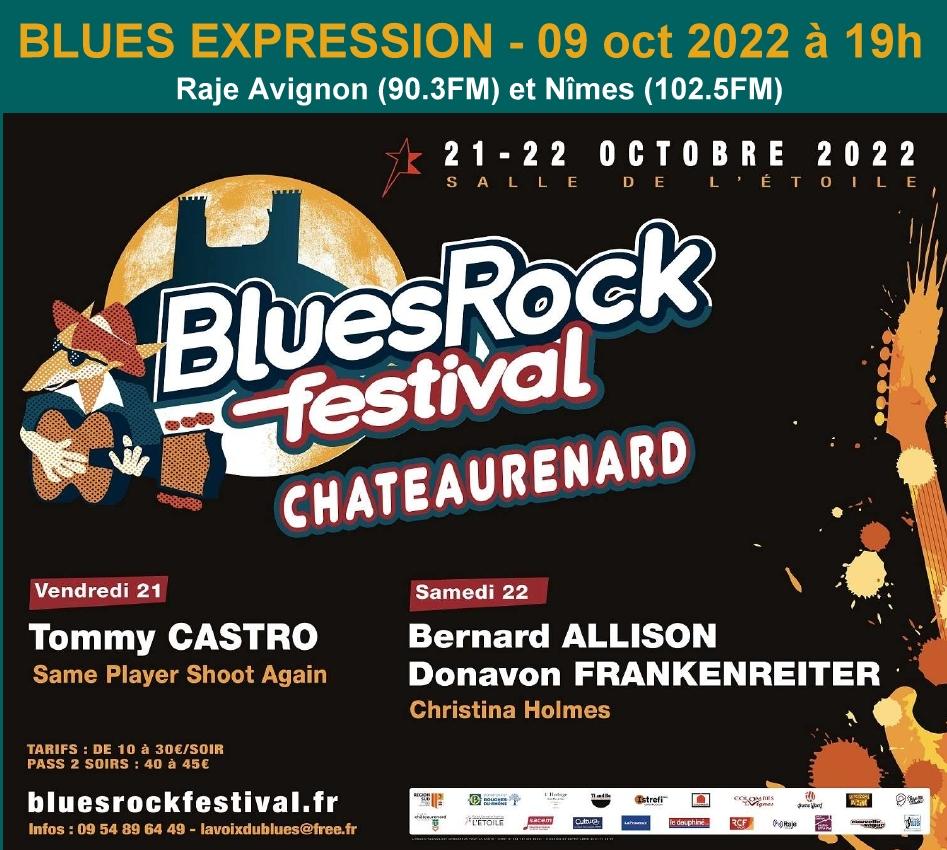 Blues Expression /// Spécial Blues Rock Festival de Chateaurenard 2022