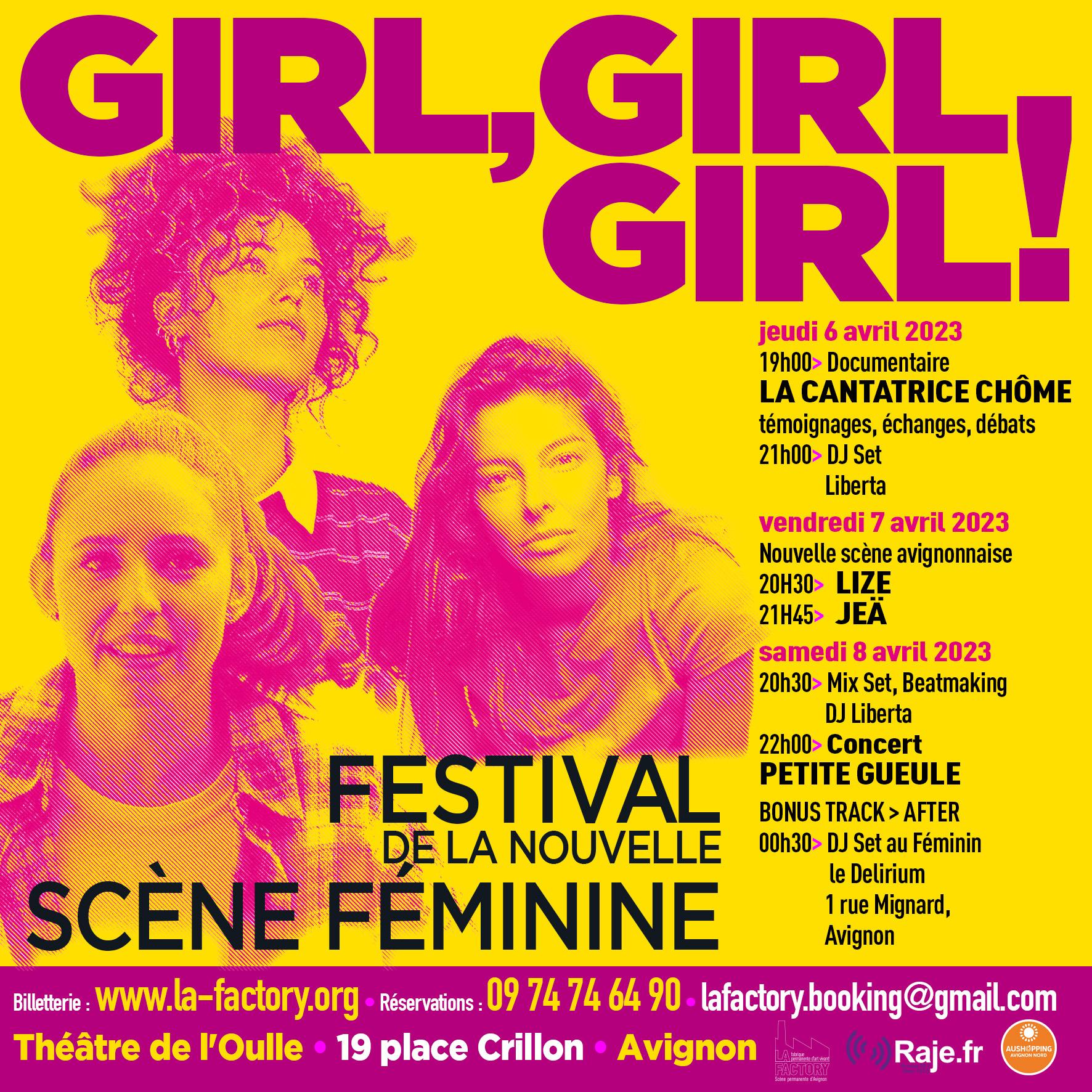 GIRL GIRL GIRL LE FESTIVAL DE LA NOUVELLE SCENE MUSICALE FEMININE /// Interview avec Laurent Rochut