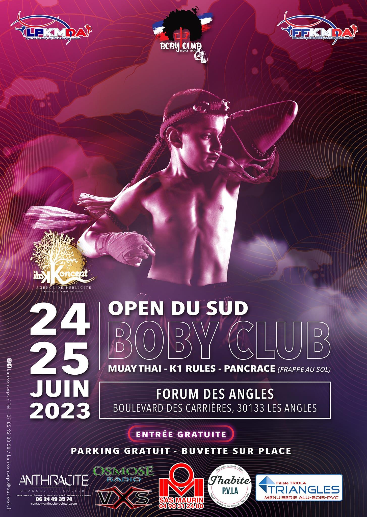 MUAY THAI LES 24 ET 25 JUIN AU FORUM DES ANGLES /// Interview avec Boby