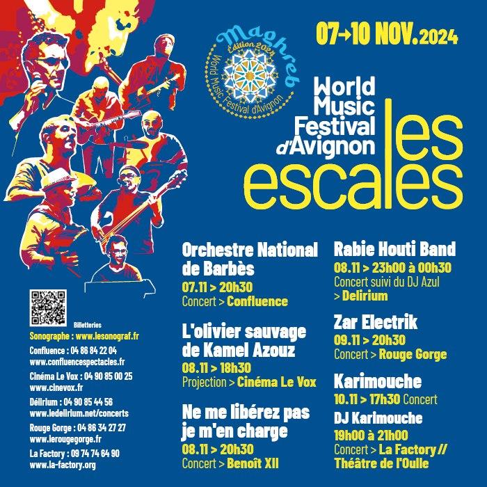 Escales World Music Festival à Avignon du 7 au 10 Novembre : Interview avec Selim Chikh & Laurent Rochut