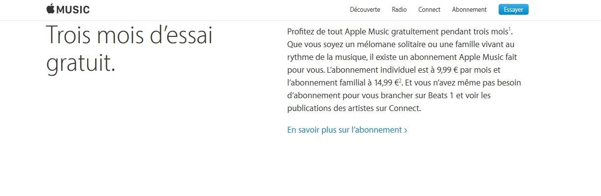 Apple Music payant, est-ce que ça marche ?