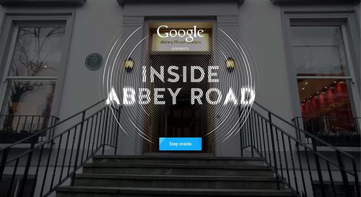 Visitez les studios d'Abbey Road depuis votre canapé!