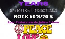 GOLDEN YEARS /// Rock 60's et 70's avec Julien Bitoun