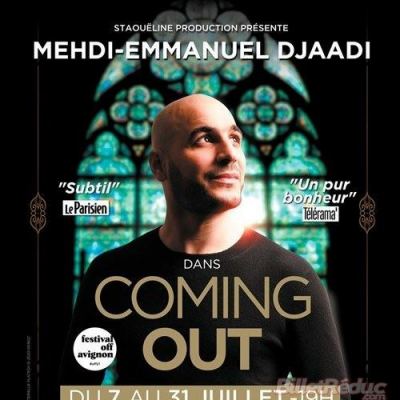 FESTIVAL OFF / COMING OUT par Mehdi Djaadi (Théâtre des Corps Saints)