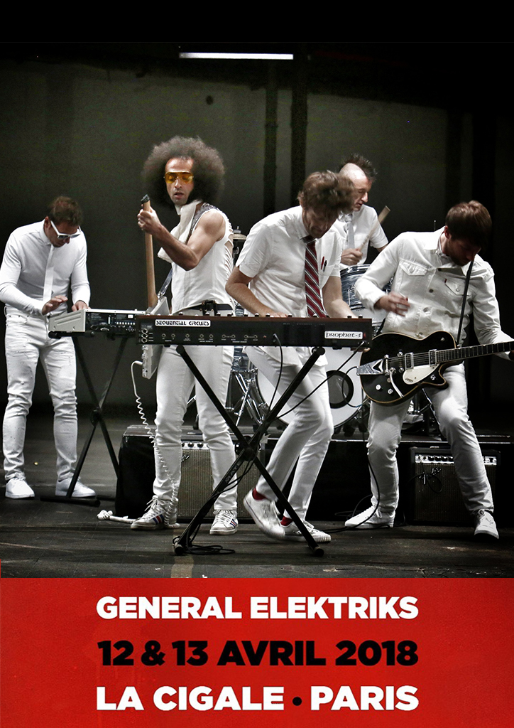 General Elektriks en concert à la Cigale