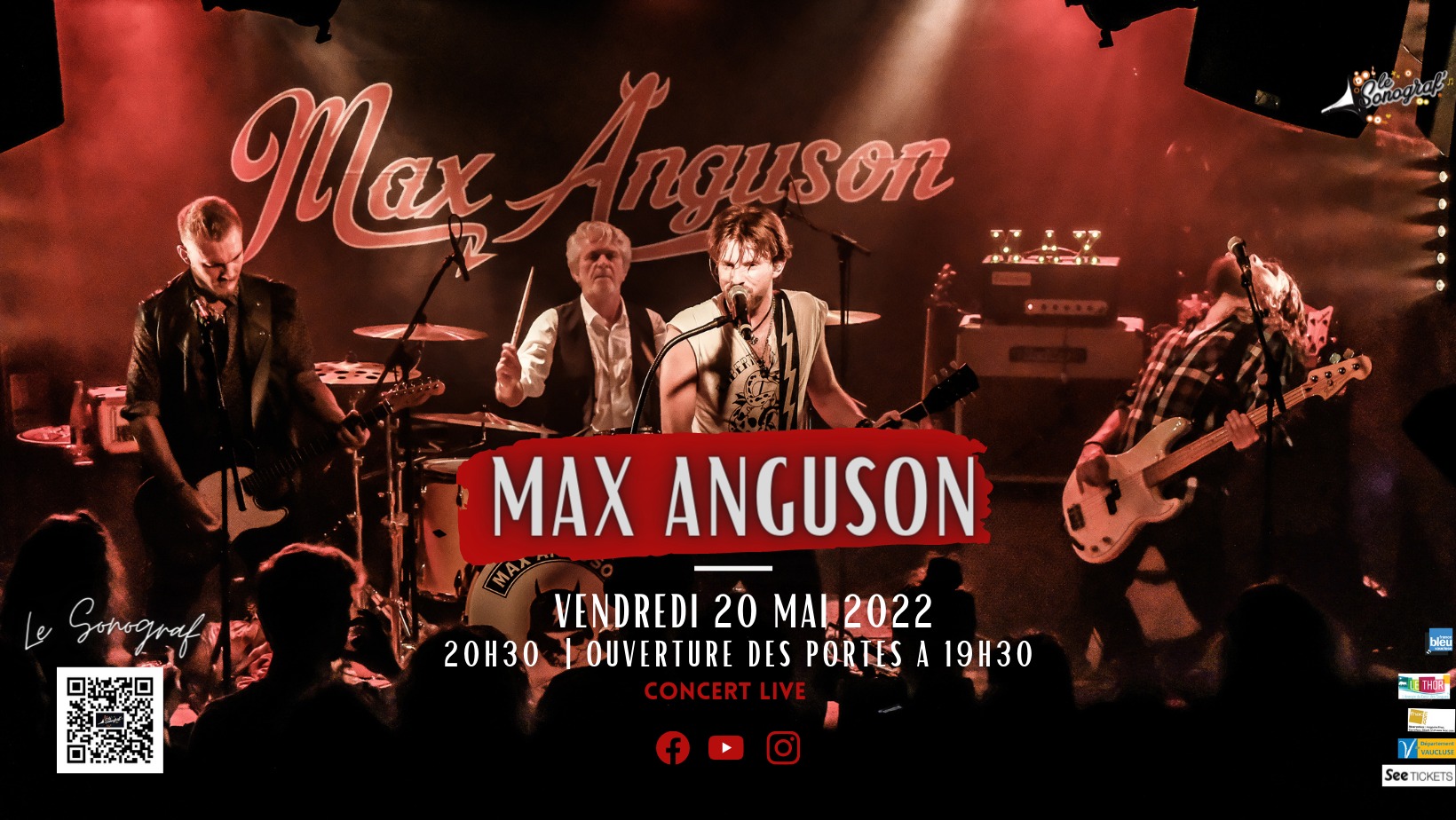 Max Anguson au Sonograf (Le Thor)