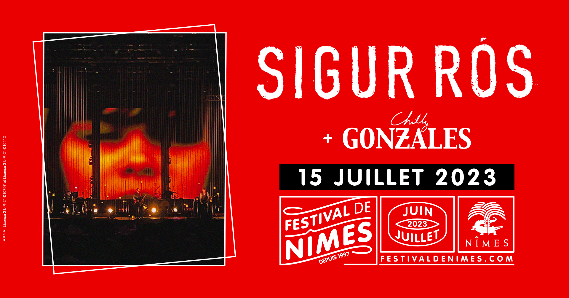 Festival de Nîmes : SIGUR RÓS + CHILLY GONZALES