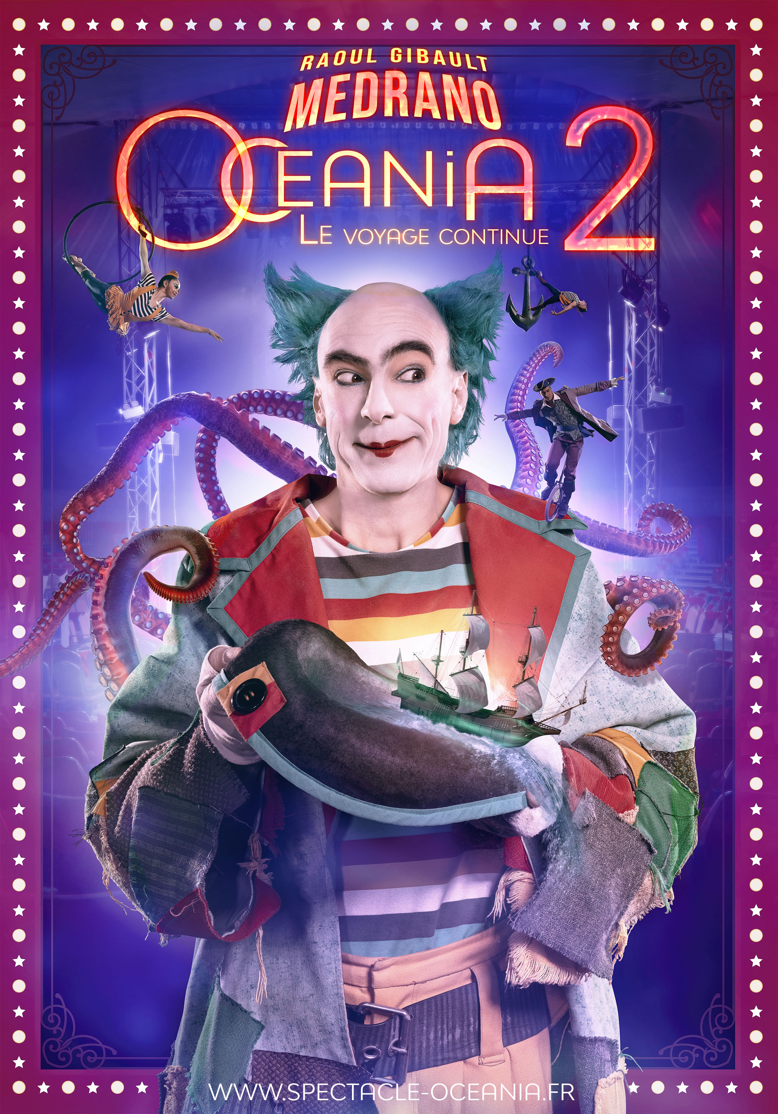 SPECTACLE : OCEANIA, L'ODYSSEE DU CIRQUE