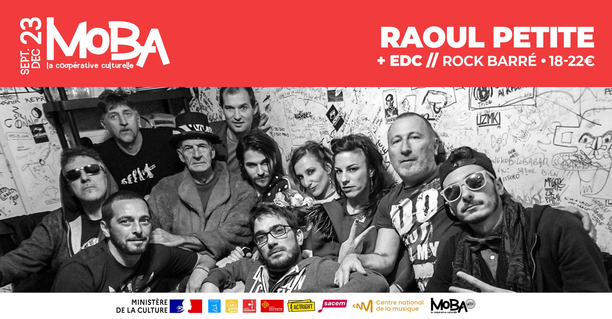 CONCERT : RAOUL PETITE À LA MOBA