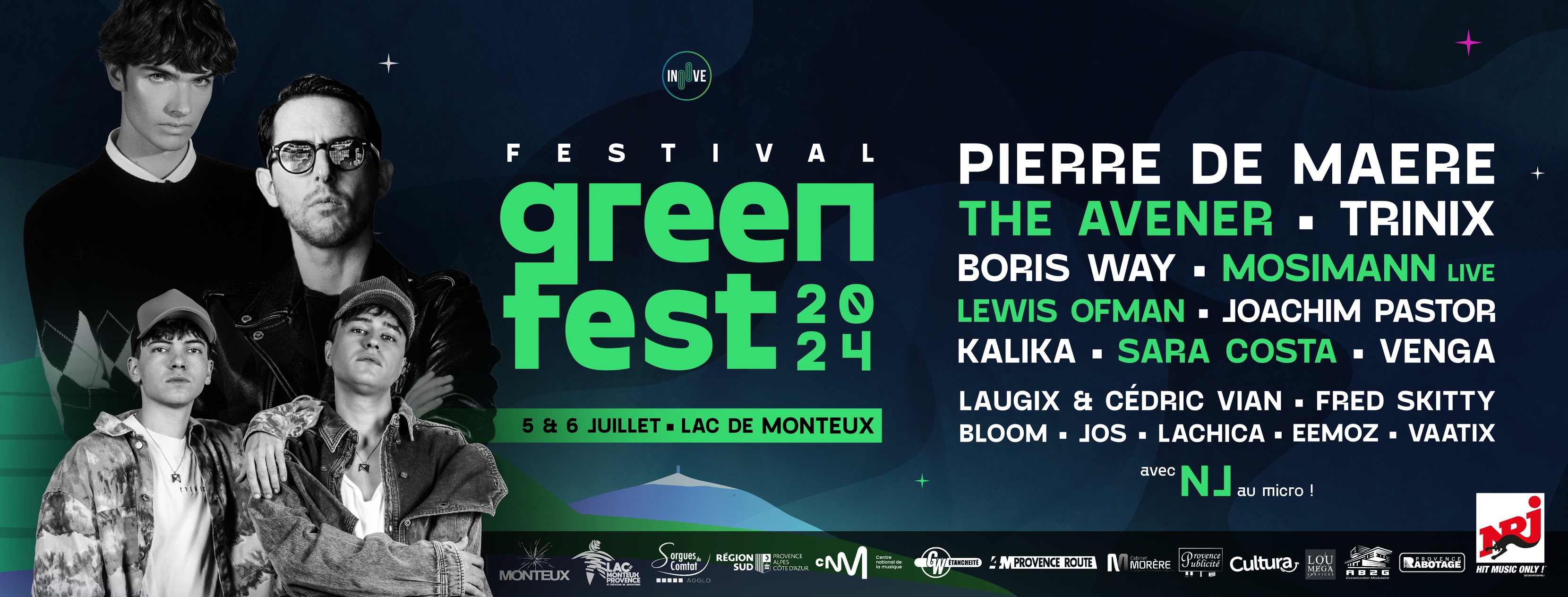 LE GREEN FEST REVIENT POUR 2 SOIREES AU LAC DE MONTEUX