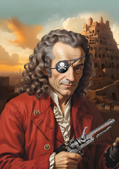 Production Théâtre du Chêne Noir : Zadig de Voltaire, Texte, mise en scène et scénographie Gérard Gelas