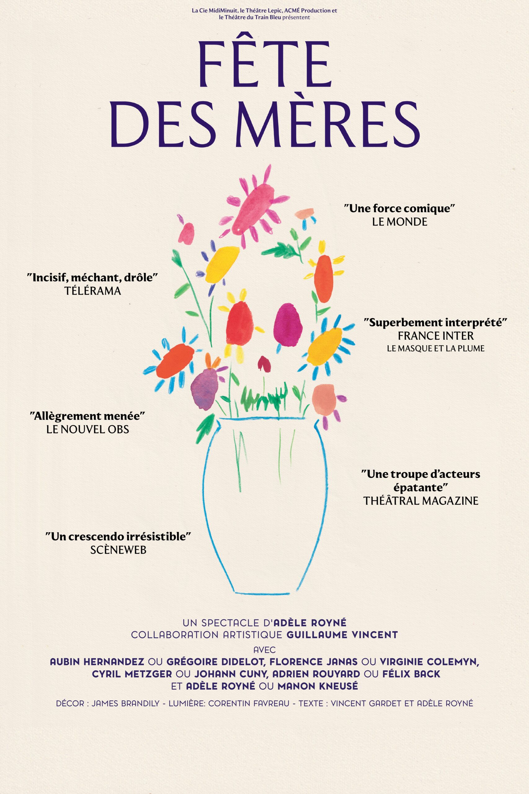 Le spectacle Fête des mères à Uzès le 25 mars