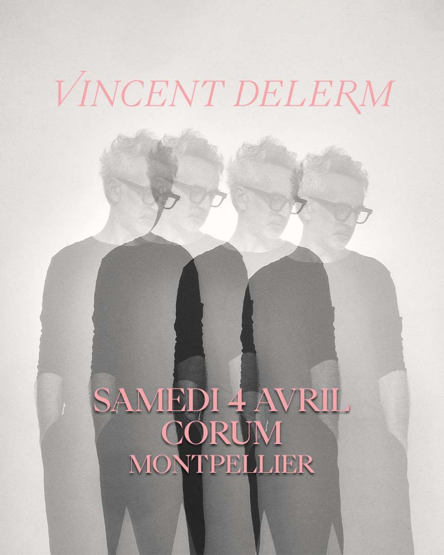 Vincent Delerm en spectacle à Montpellier le 4 avril