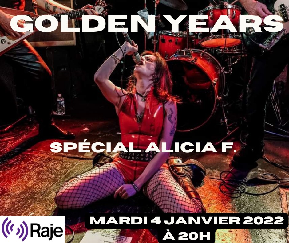 Golden Years /// Spécial Alicia F ! L'interview, deux titres, et sa playlist de rêve ! Rock'n'roll ! episode artwork