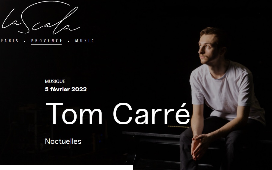 Tom Carré en concert à la Scala Provence le 5 Février / L'interview episode artwork