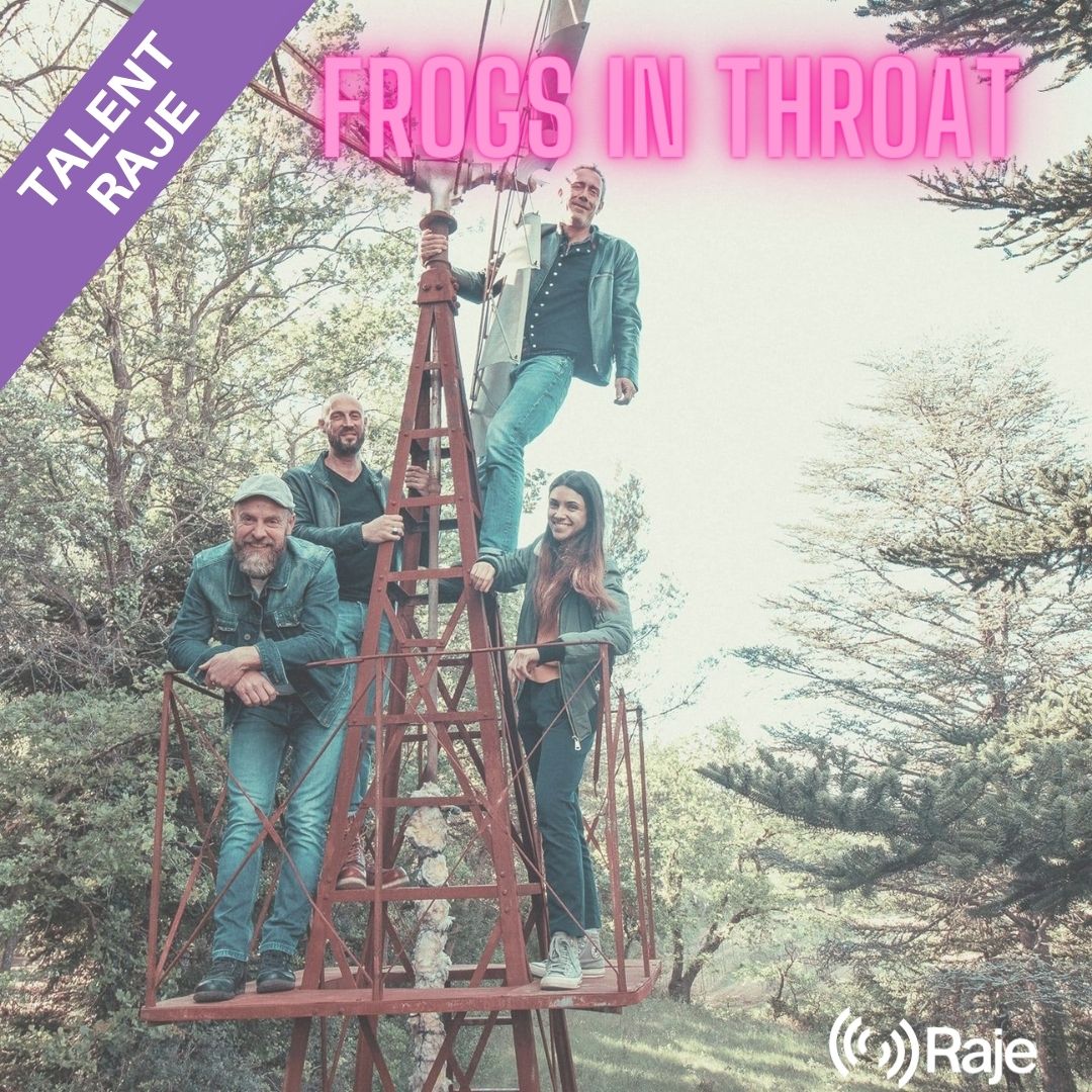 TALENT RAJE /// Le rock élégant de Frogs in Throat ///Interview par Pierre Avril et extrait du Donzair Festival episode artwork