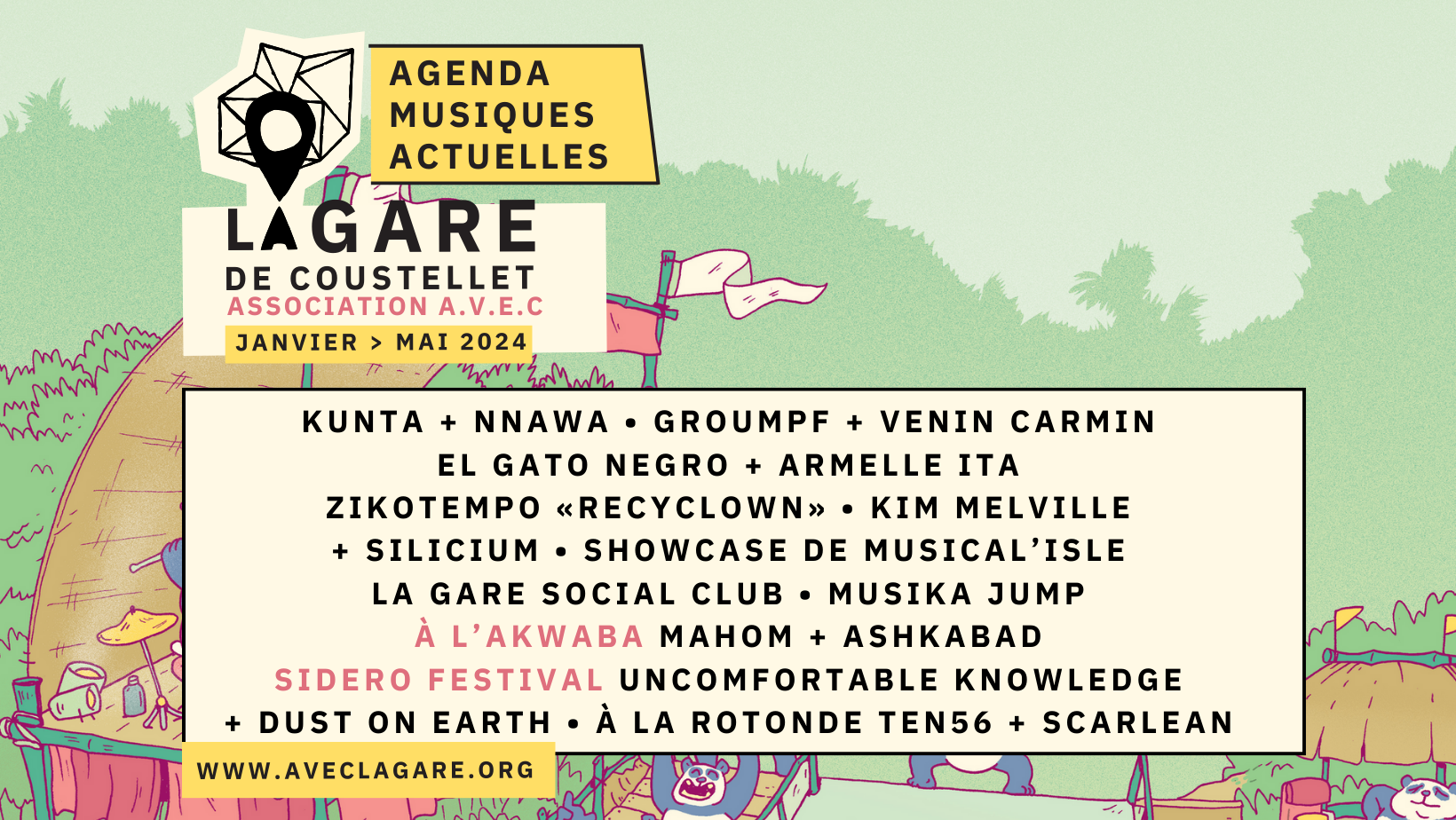 La Gare de Coustellet : Le programme du 17 Février à la fin Mai avec Ben, le nouveau programmateur ! episode artwork