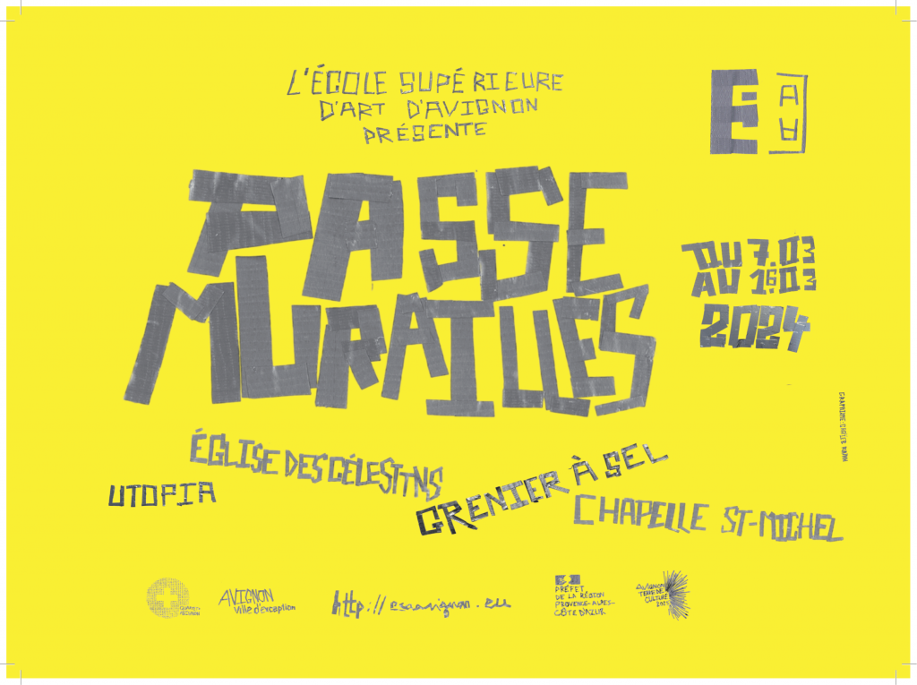 Passe Murailles 2024 : L'Esaa ouvre les portes de l'art /// Interview des étudiant.e.s episode artwork