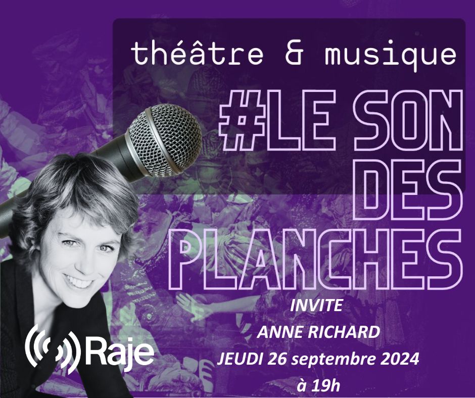 Le Son Des Planches /// Adeline Avril reçoit Anne Richard episode artwork