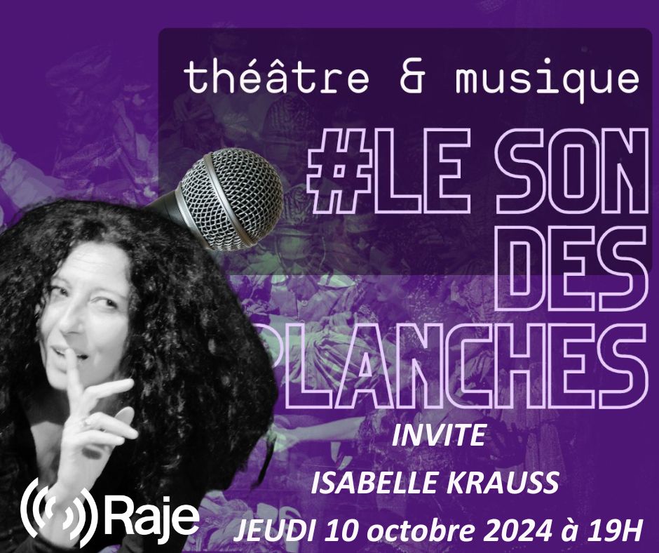 Le Son Des Planches /// Adeline Avril reçoit Isabelle krauss episode artwork