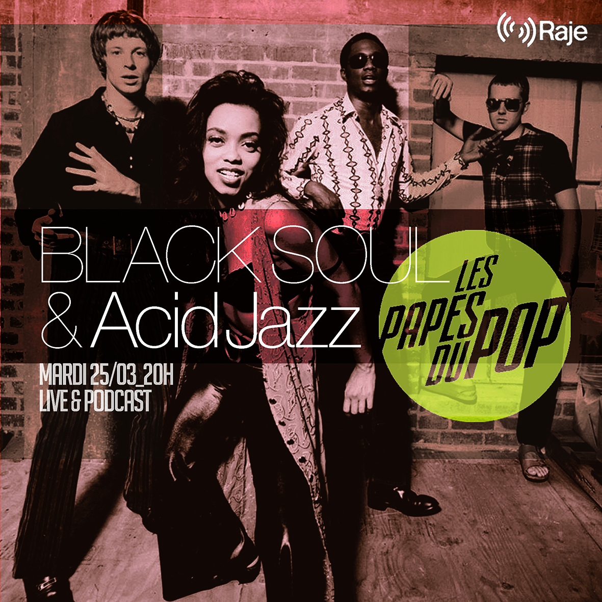 Les Papes du Pop #S4EP6 - Black Soul & Acid Jazz - 25.03.2025 episode artwork