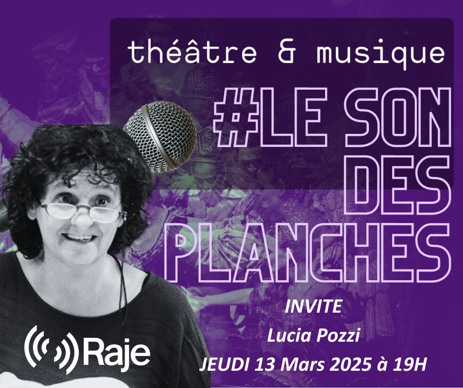 Le Son Des Planches : Adeline Avril reçoit Lucia Pozzi episode artwork