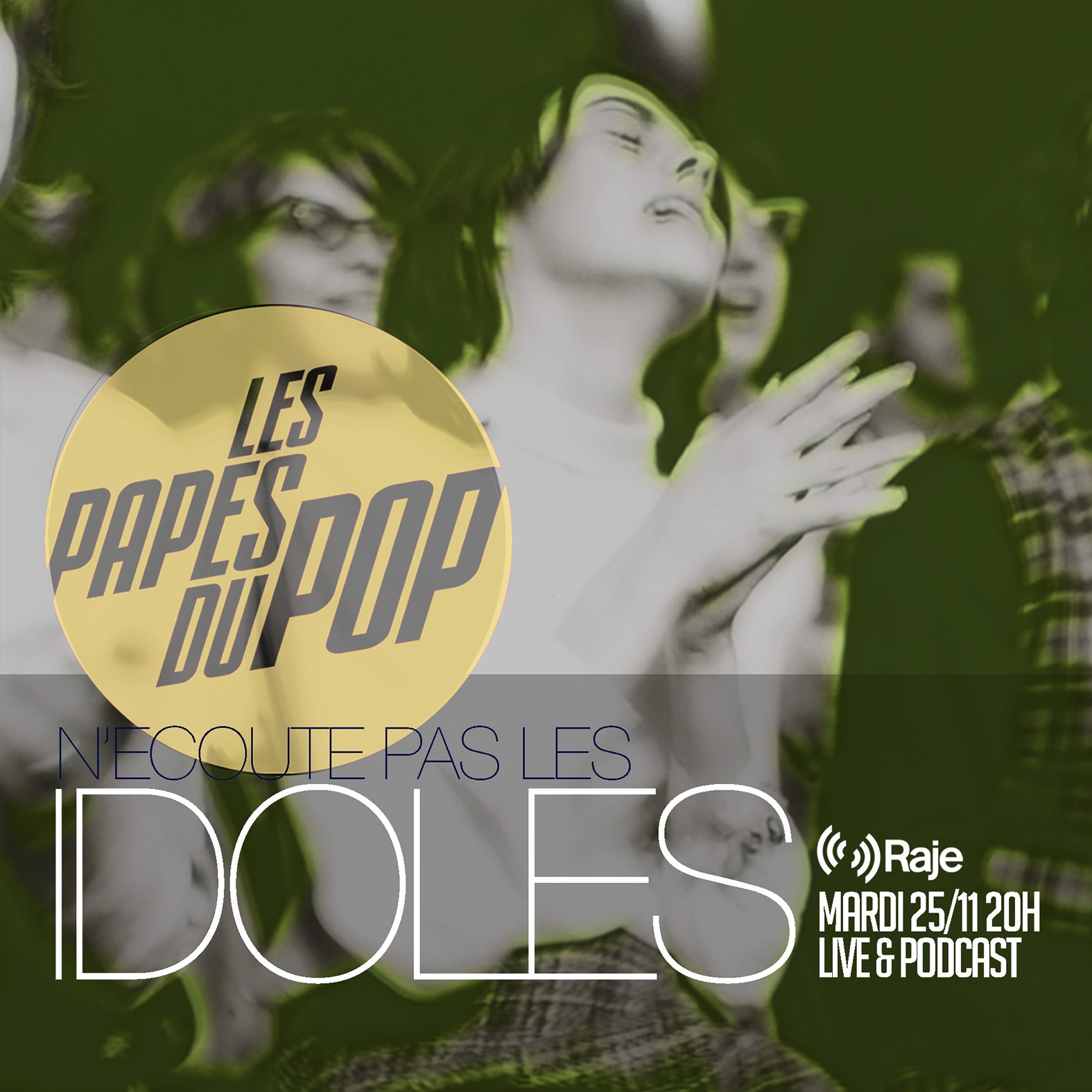 Les Papes du Pop #S5EP3 - Les idoles - 25.11.2025 episode artwork