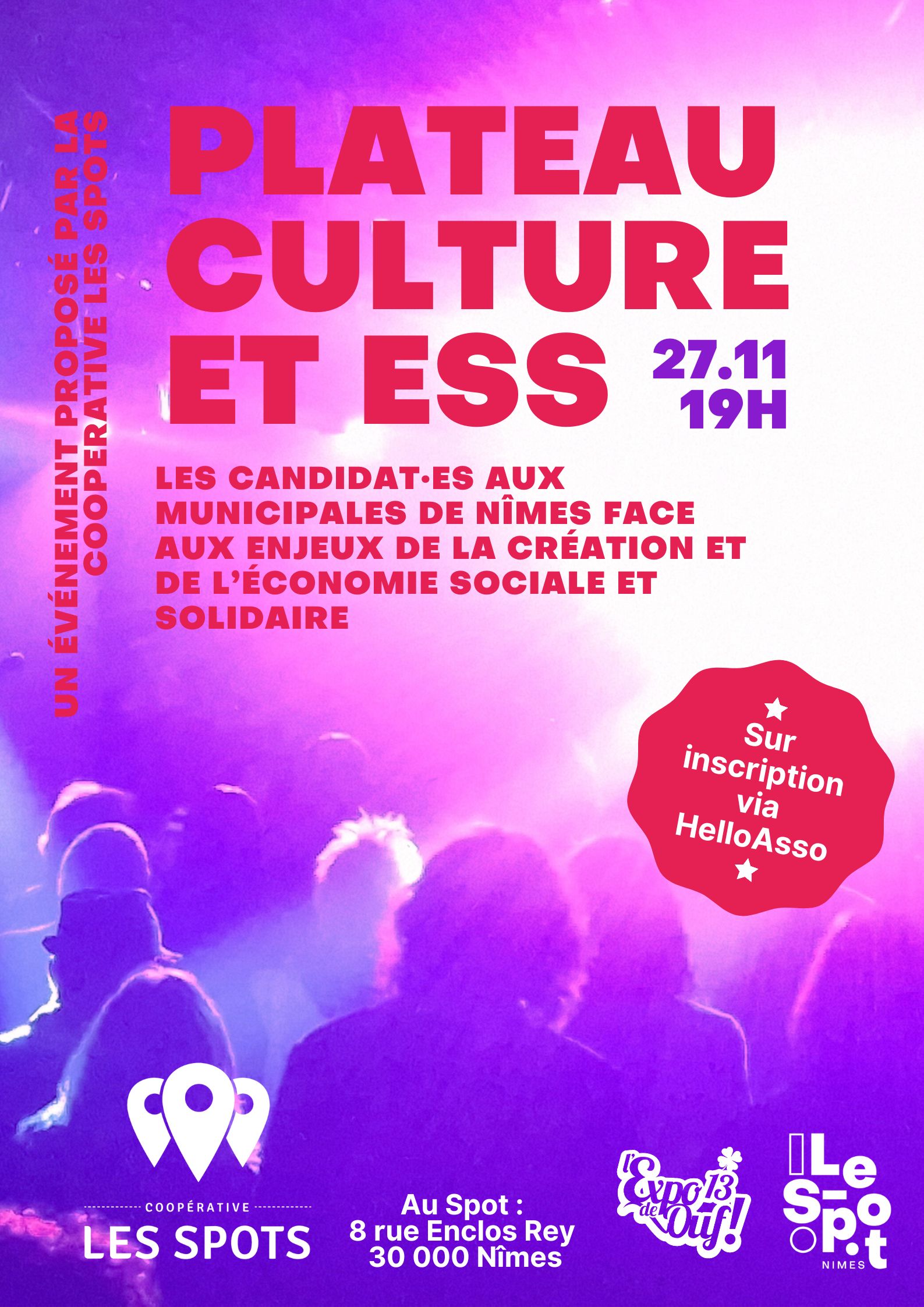 Municipales 2026 : Le Spot invite la culture au cœur du débat nîmois episode artwork